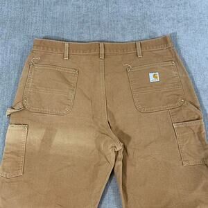 Carhartt brown double knee pants